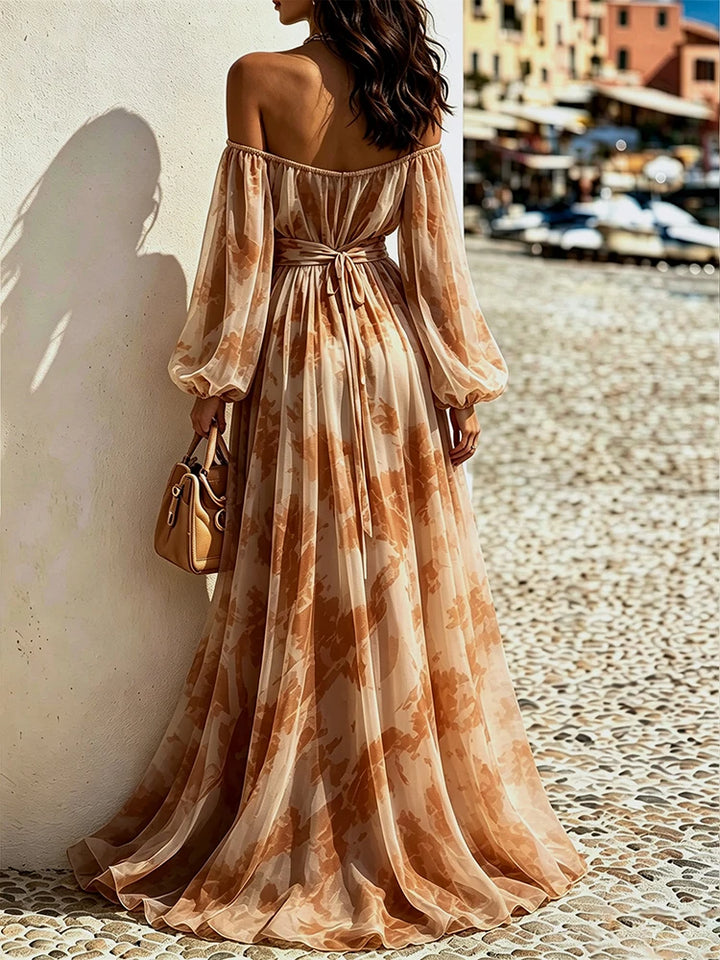 Larentia Off Shoulder Maxi Dress