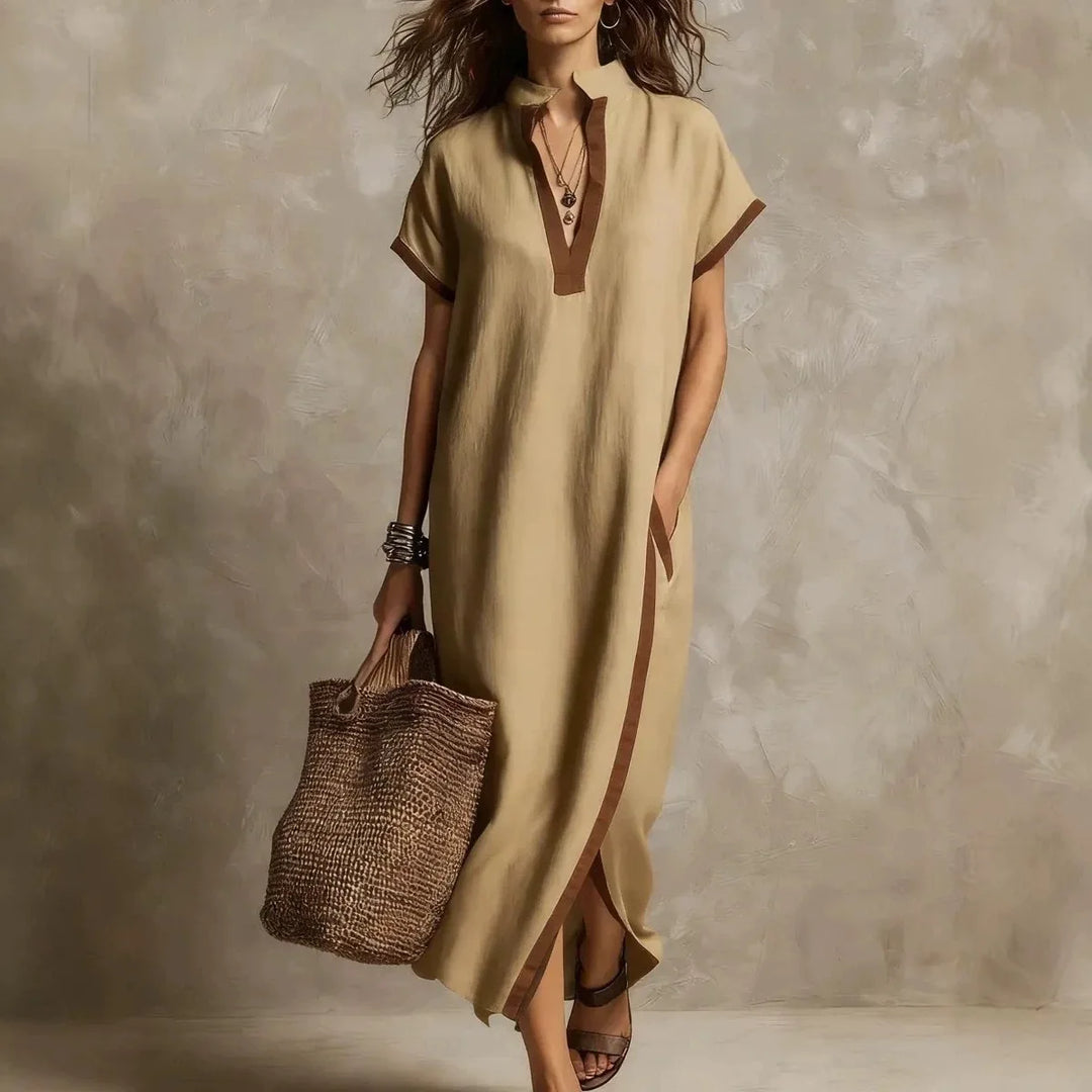 Avery Casual Boho Maxi Dress