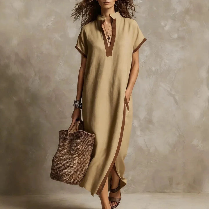 Avery Casual Boho Maxi Dress