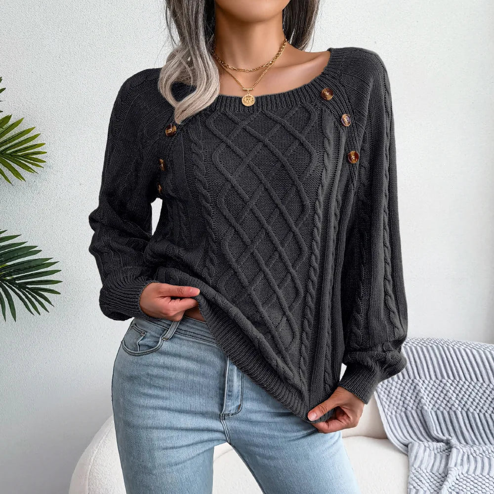 Briony Square Neck Sweater