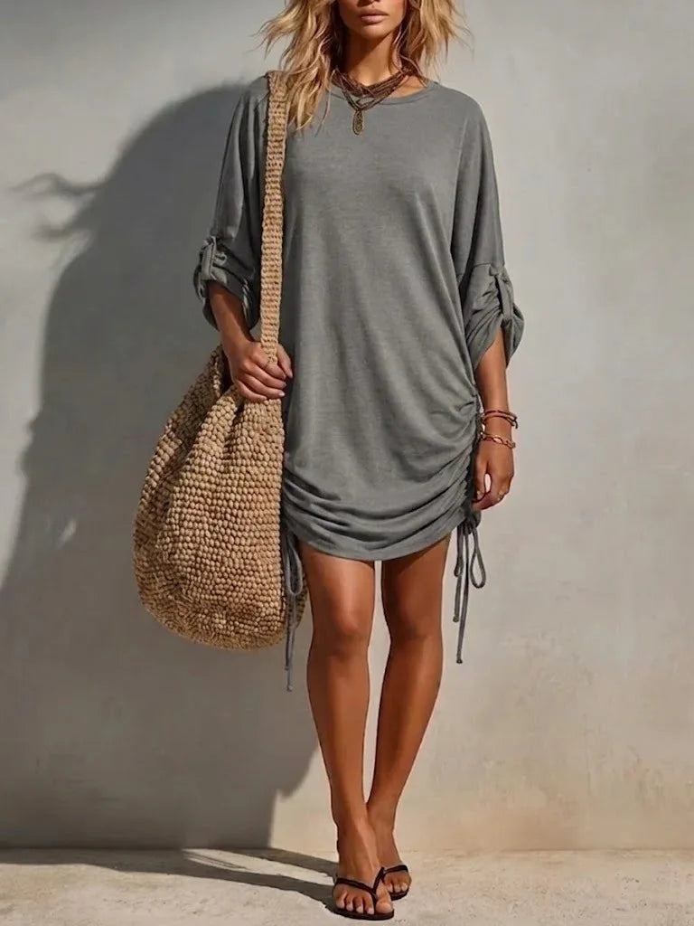 Amelia Elegant Casual Mini Dress