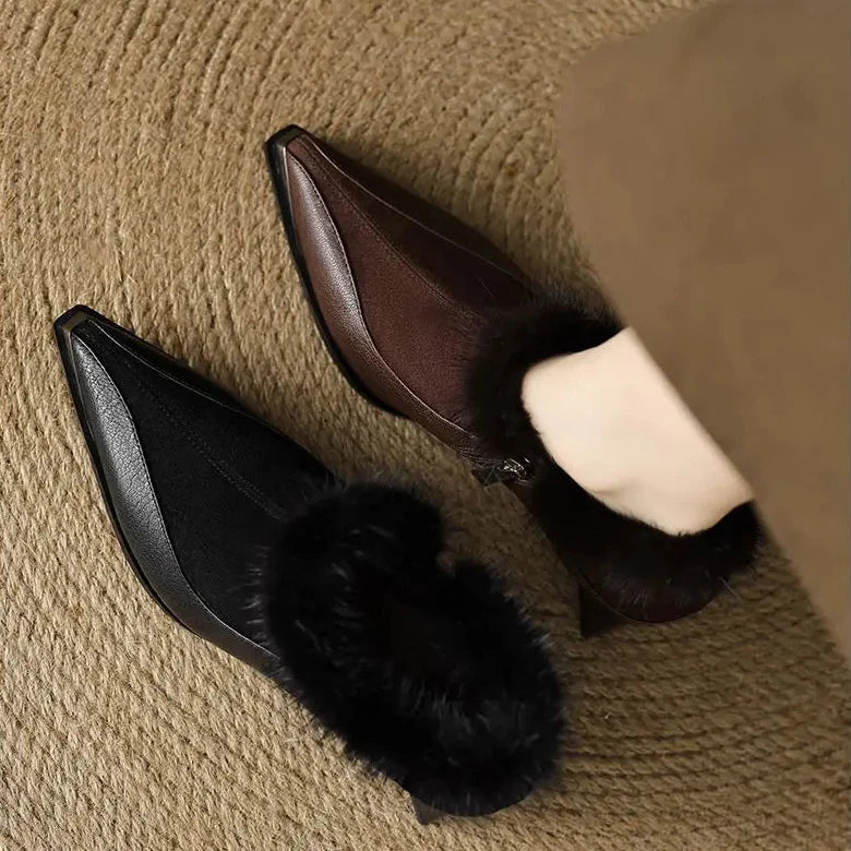 Faye Whisper Furry Boot