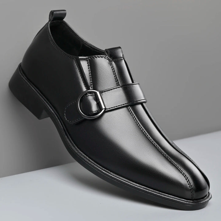 Bennett Pointed Toe Monk Shoes