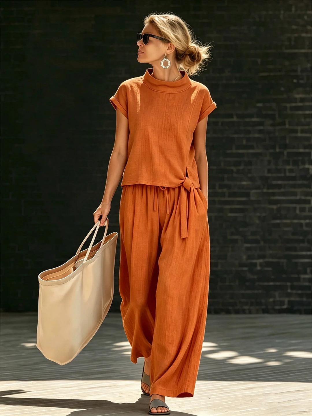 Bailey Tie Knot Two-Piece Set