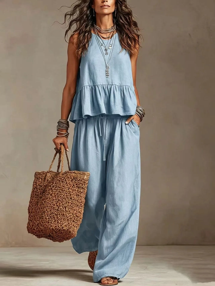 Jillian Ruffle Everyday Matching Set