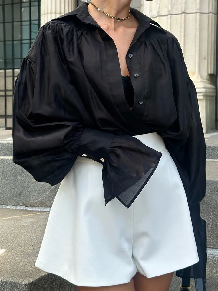 Elodie Flare Sleeve Shirt