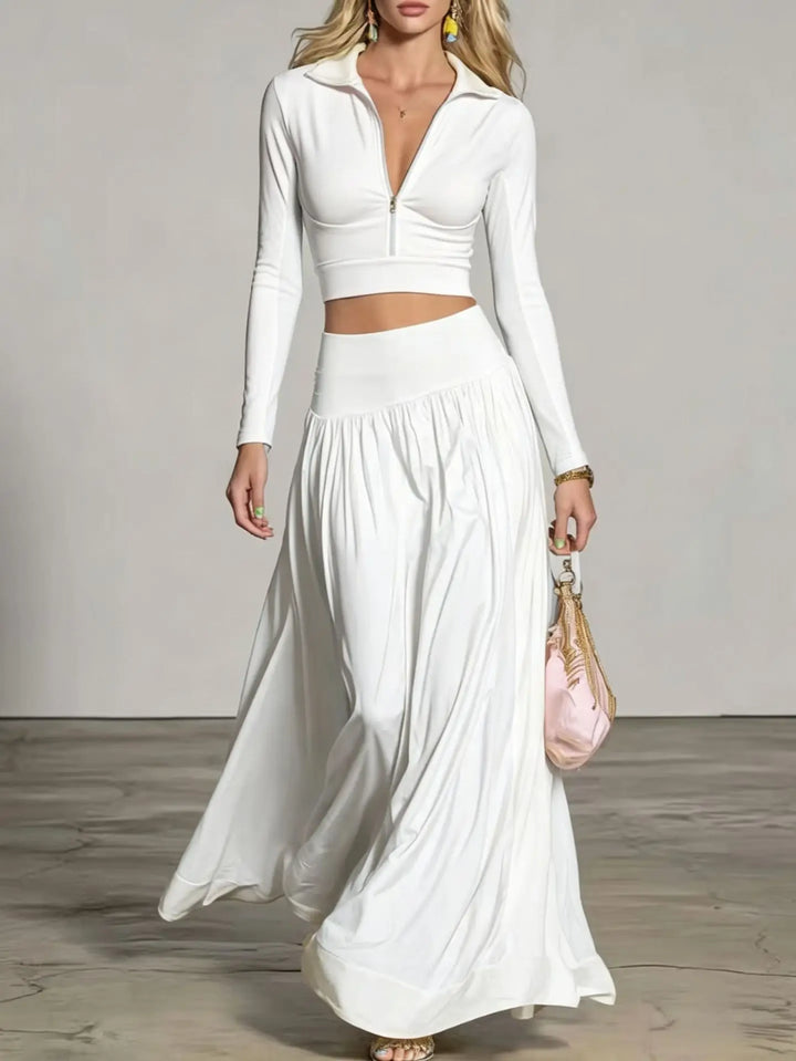 Rosalie Relaxed Flowy Skirt Set