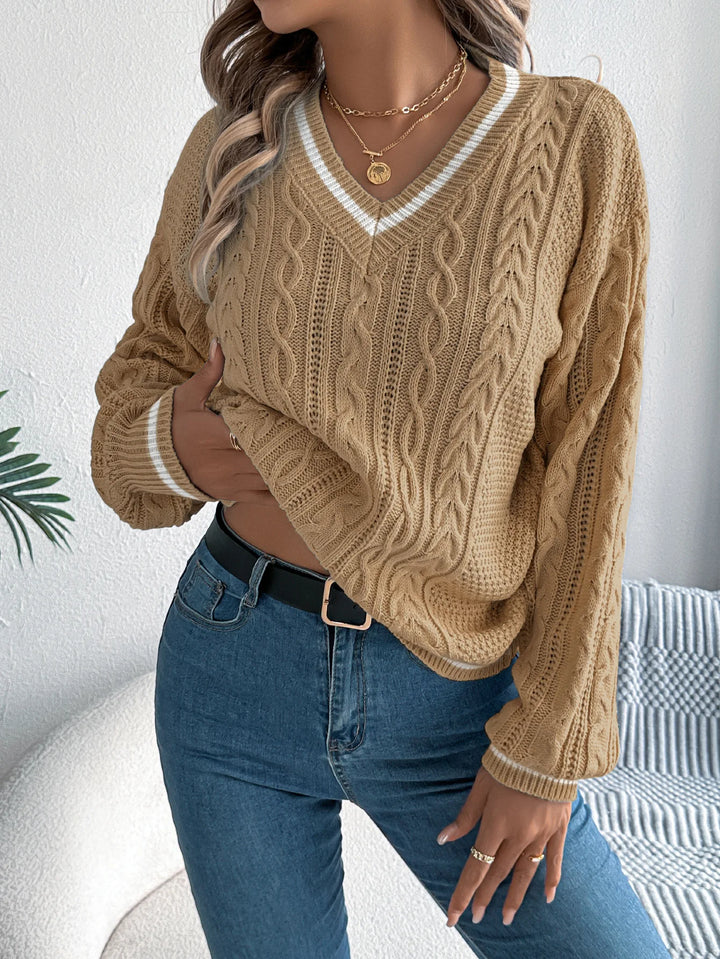 Maisie Soft Cable Knit Sweater