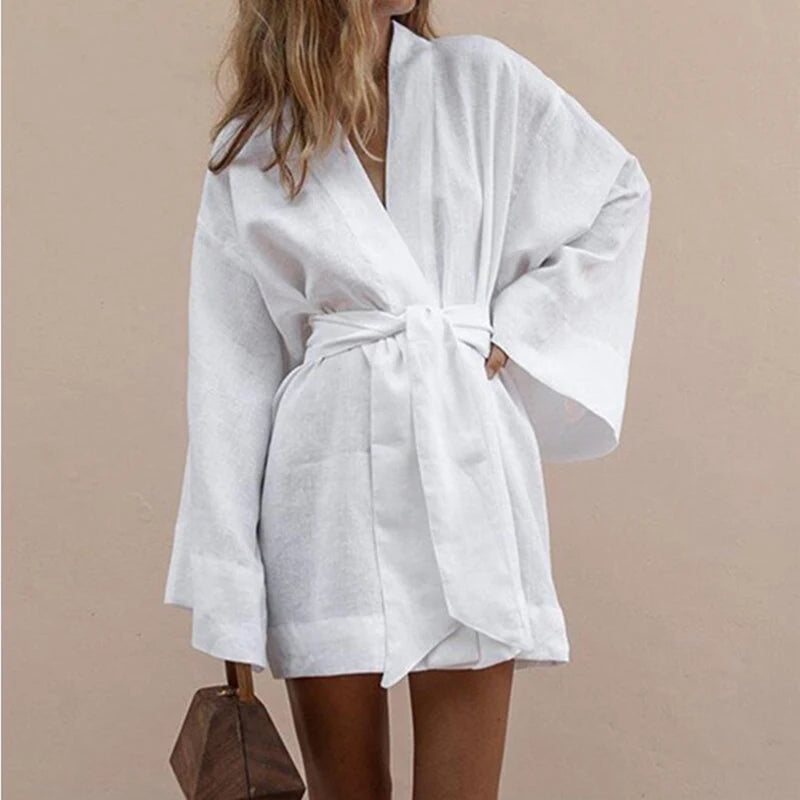 Kaia Kimono Mini Dress