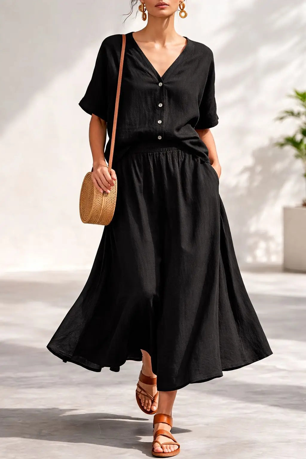 Isla Elegant Relaxed Co-Ord Set