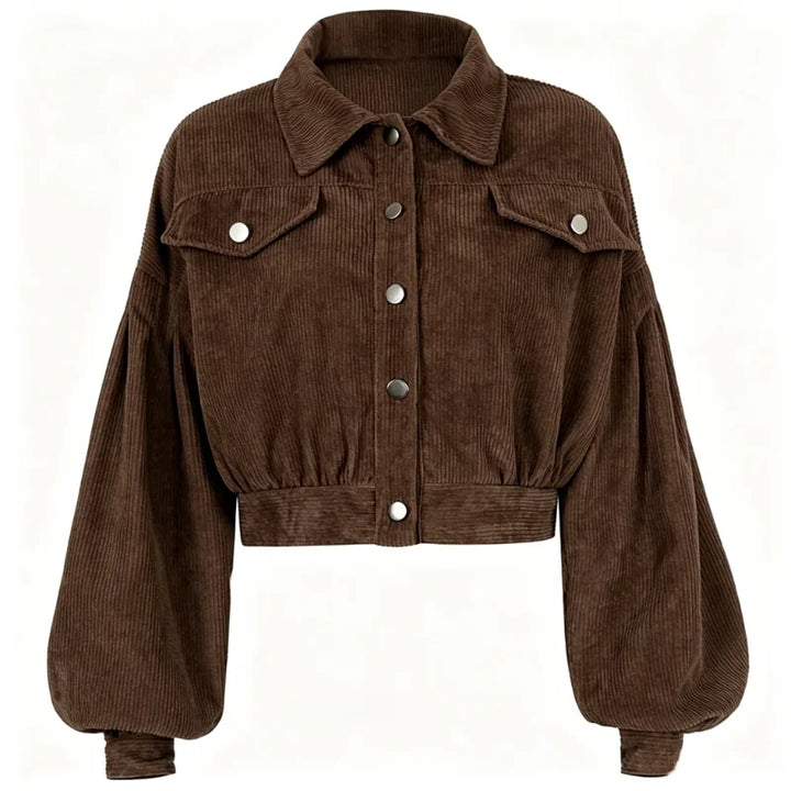 Verena Corduroy Crop Jacket