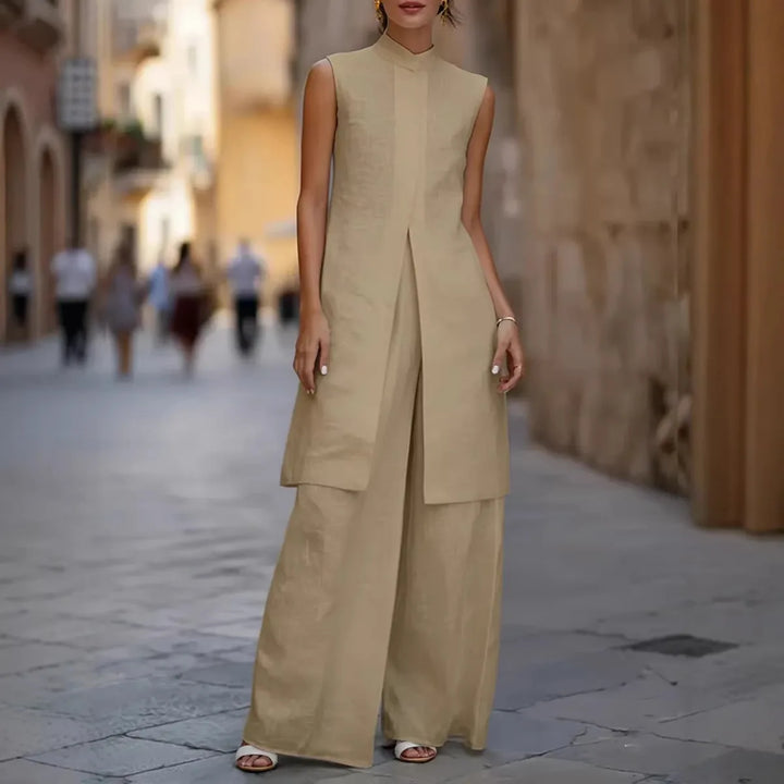Aveline Sophisticated Wide Leg Set