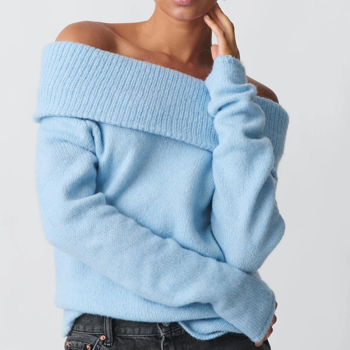 Alina Soft Off Shoulder Sweater
