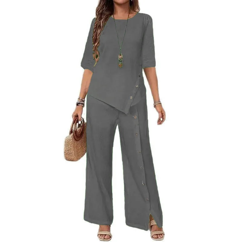 Scarlett Elegant Relaxed Two Piece Set