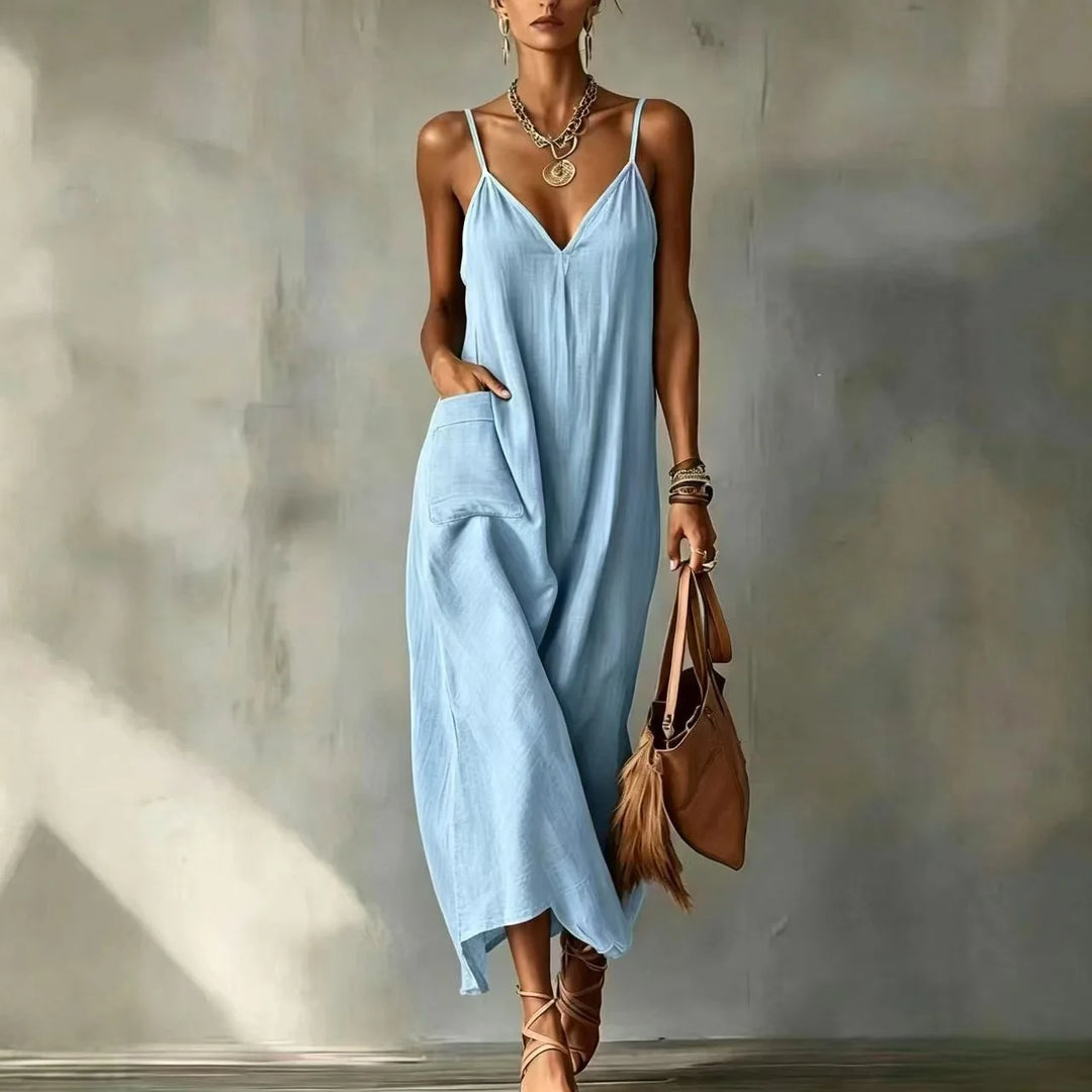 Marlowe Spaghetti Strap Maxi Dress