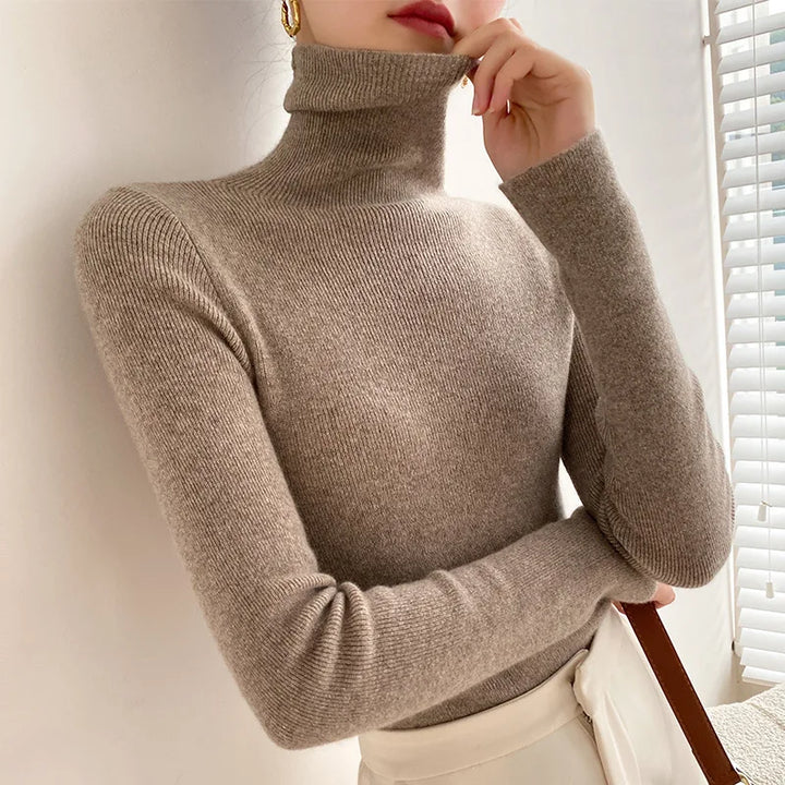 Orlena Cashmere Turtleneck