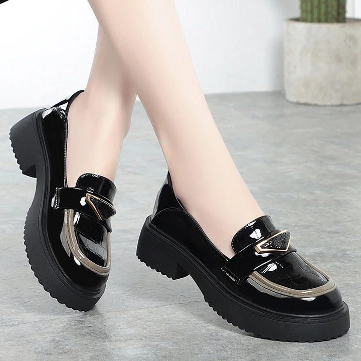Jenna Chunky Sole Penny Loafers