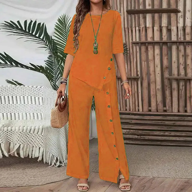 Scarlett Elegant Relaxed Two Piece Set