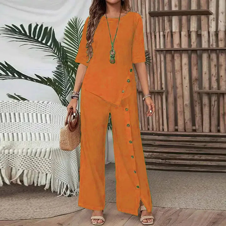 Scarlett Elegant Relaxed Two Piece Set