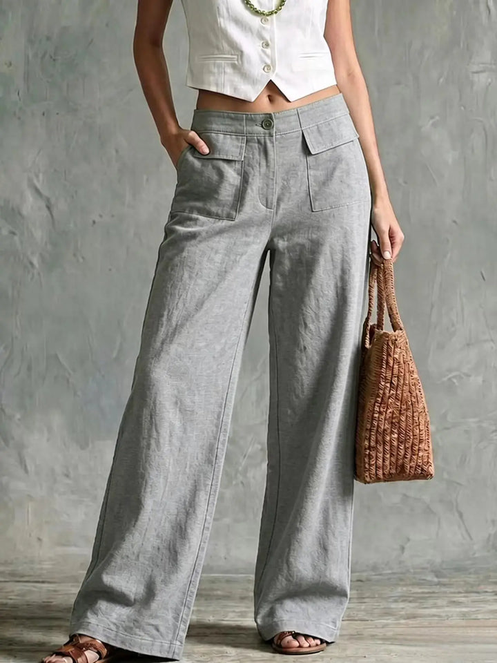 Phoebe Cotton Linen Trouser