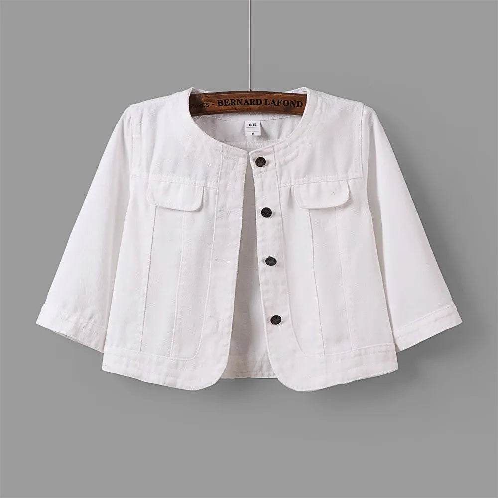 Tinsley Cropped Denim Jacket