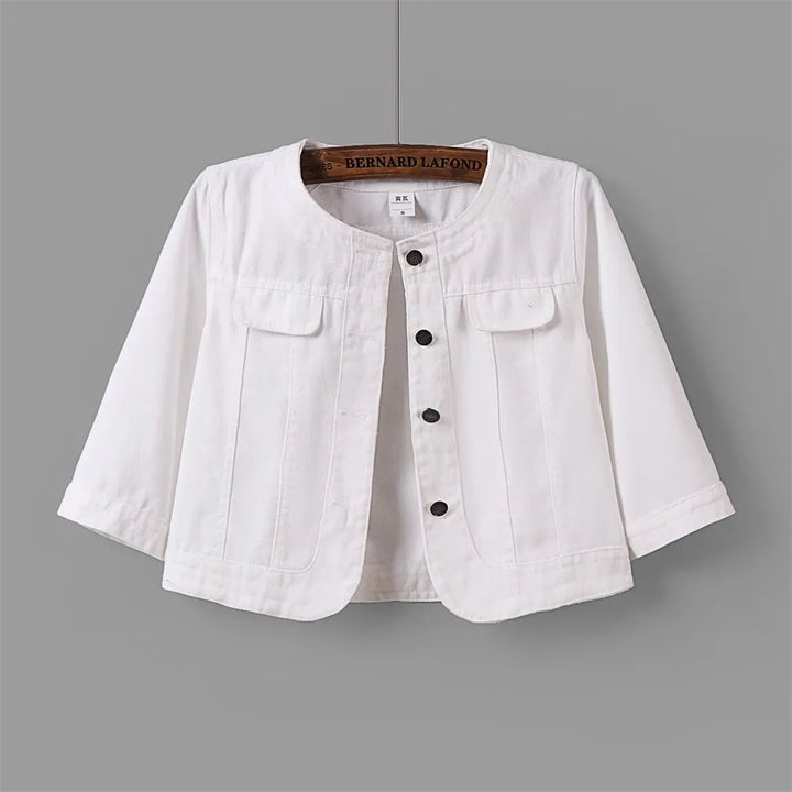 Tinsley Cropped Denim Jacket