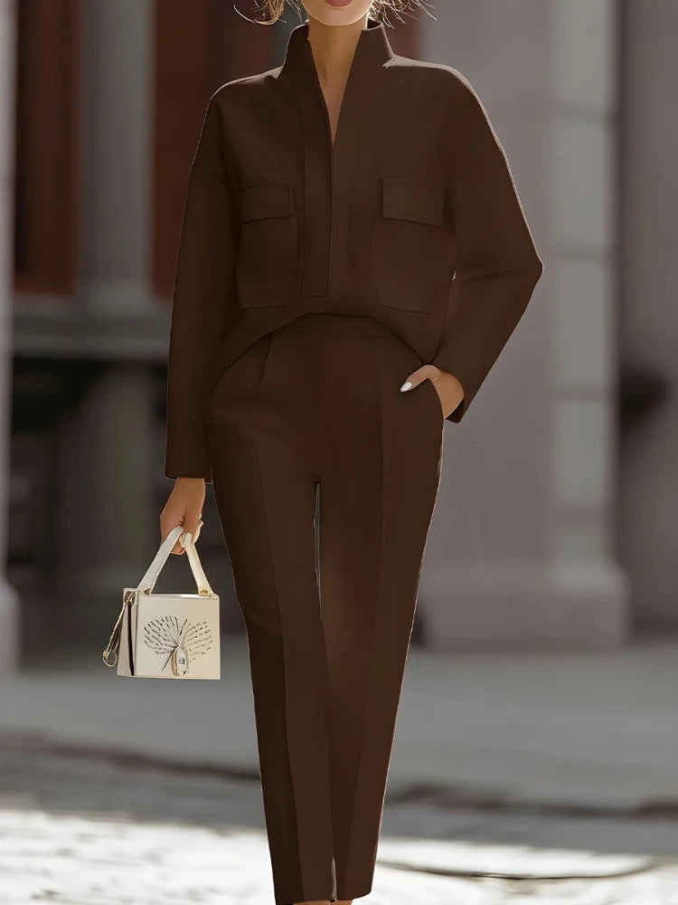 Jona Classic Tailored Two-Piece Set