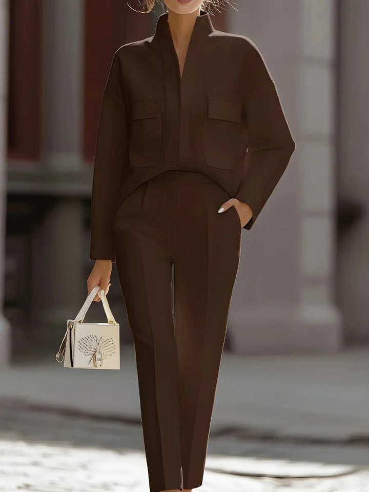 Jona Classic Tailored Two-Piece Set