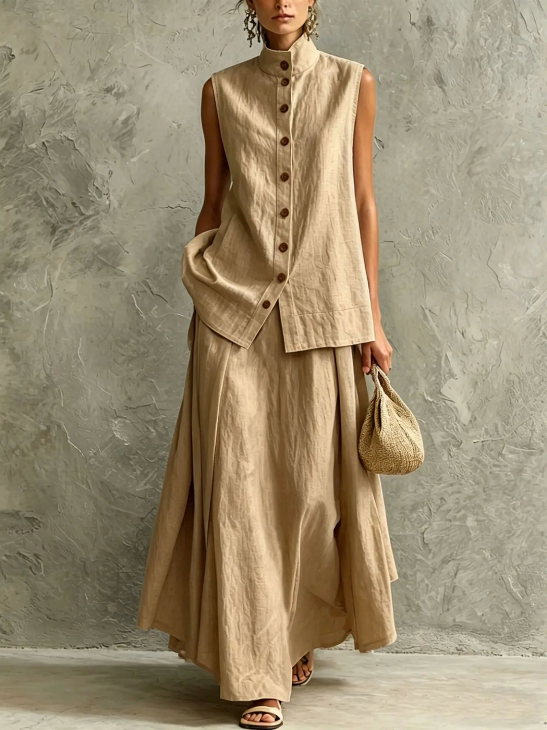 Isolde Elegant Maxi Co-Ord Set