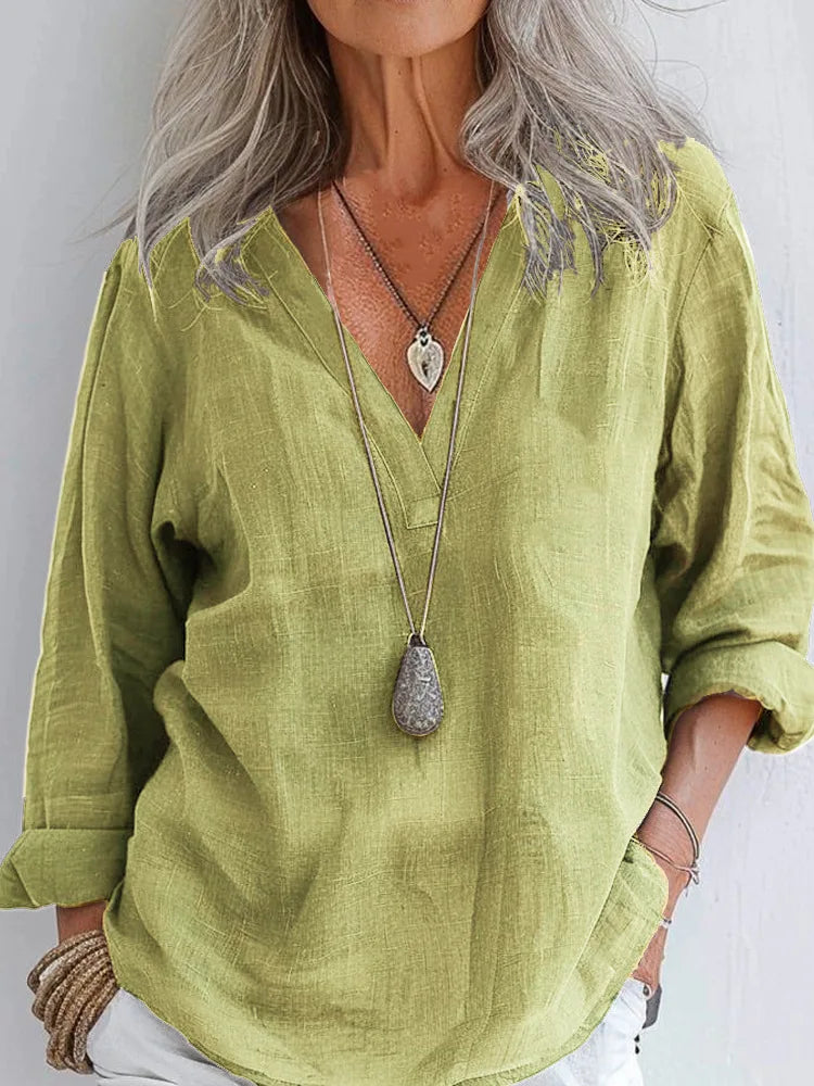 Maeve Vintage Casual Blouse