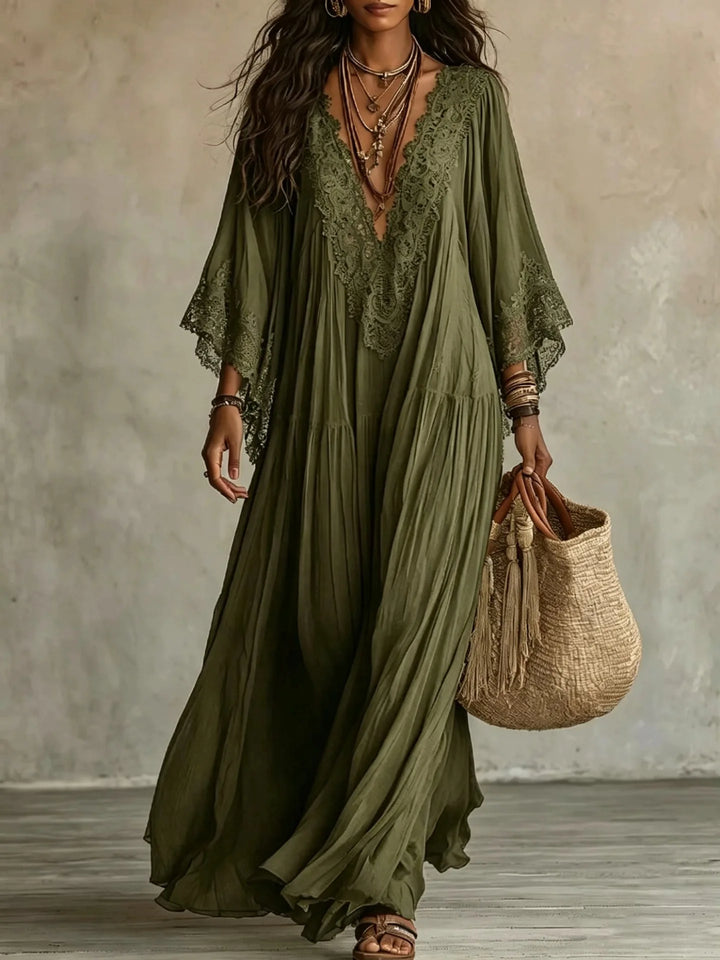 Zahara Bohemian Maxi Dress