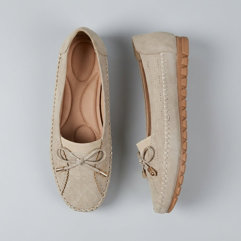 Orlene Orthopedic Perforated Comfort Loafers