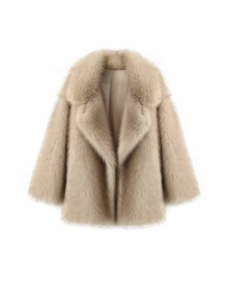 Charlotte Oversized Faux Fur Coat