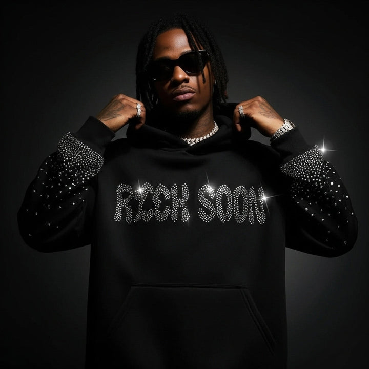 Rhinestone Rich Soon Hoodie