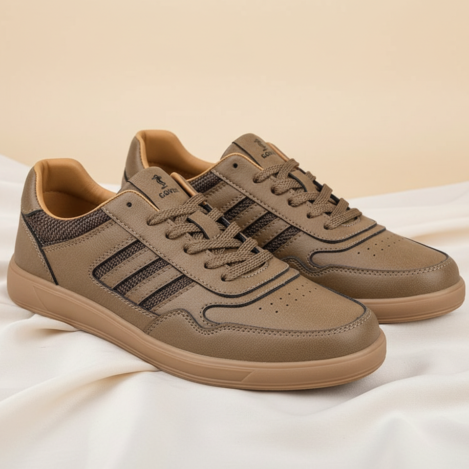 Corvani Leather Sneakers