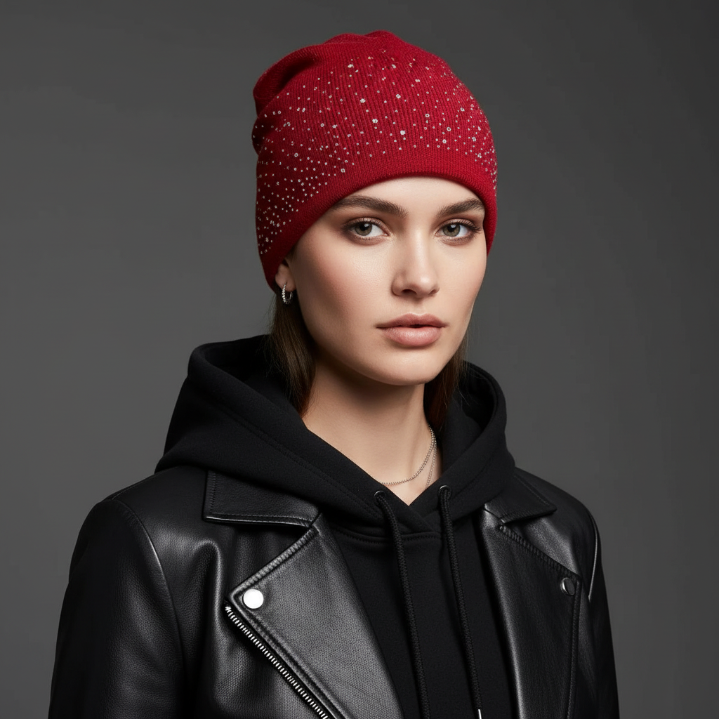 Haven Rhinestone Beanie