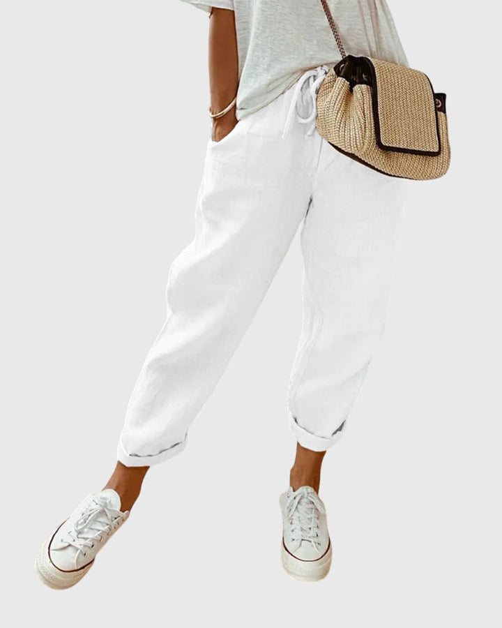 Ryan Chic Linen Beach Trouser
