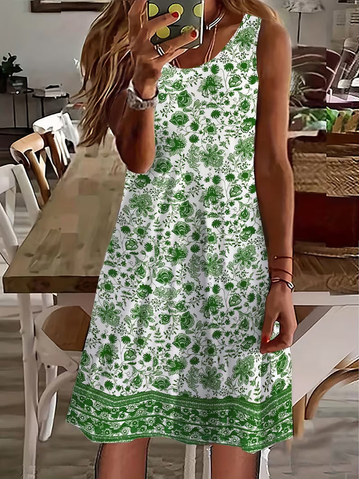 Sasha Casual Floral Mini Dress