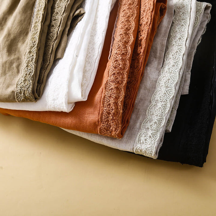 Elise Cotton-Linen Pants