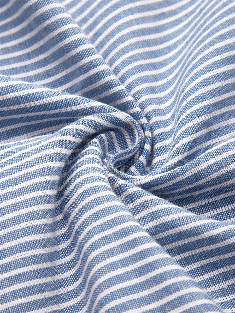Mila Striped Midi Dress