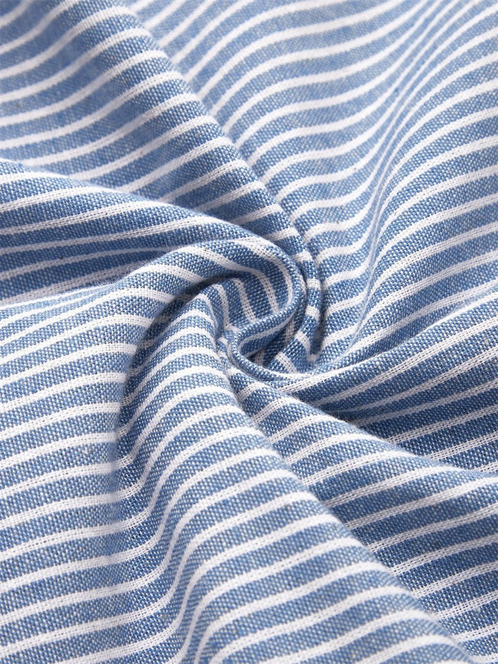 Mila Striped Midi Dress