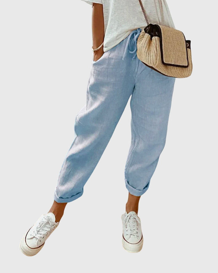 Ryan Chic Linen Beach Trouser