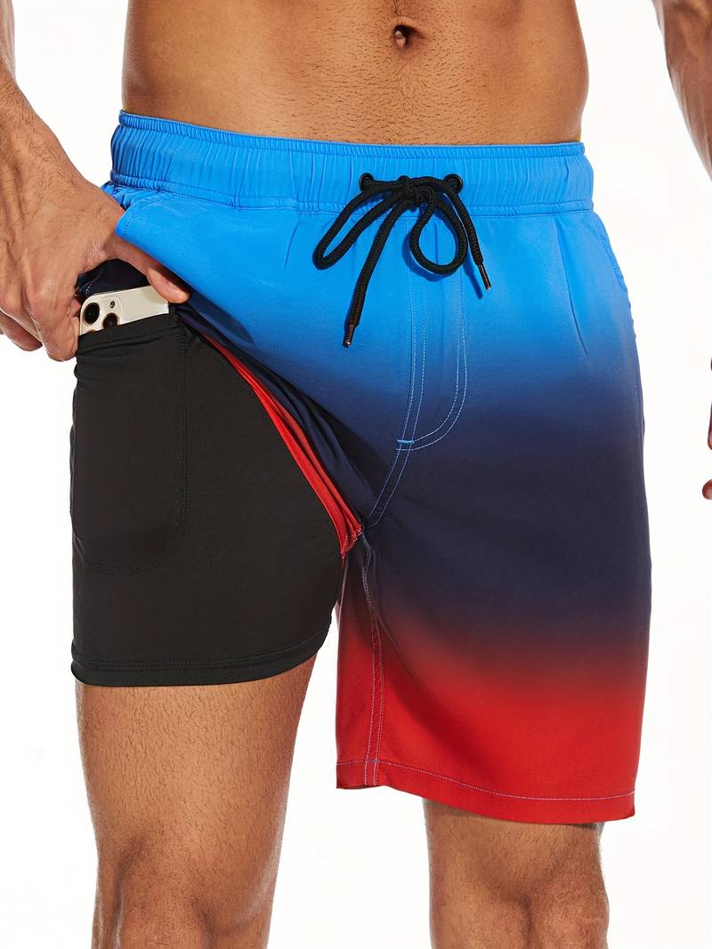 Ronan Flamingo Print Swim Trunk