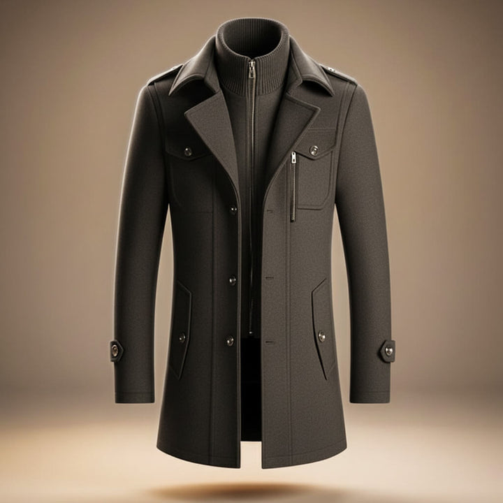 Matteo Legacy Virgin Wool Coat