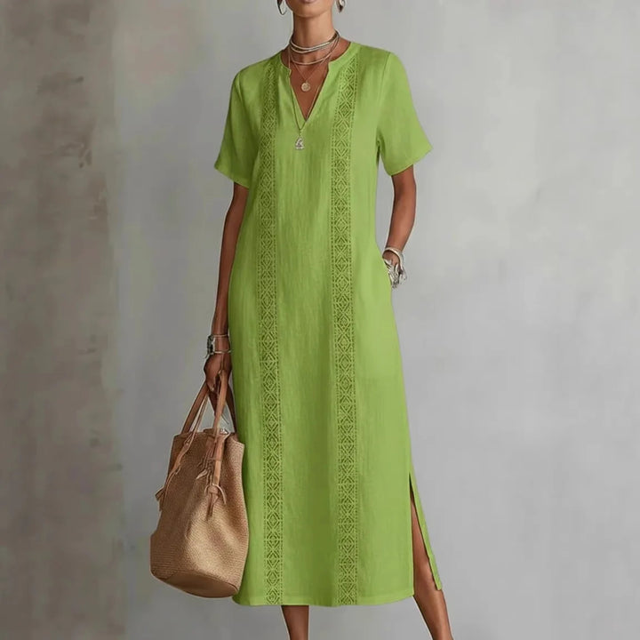 Coraline Side Slit Maxi Dress