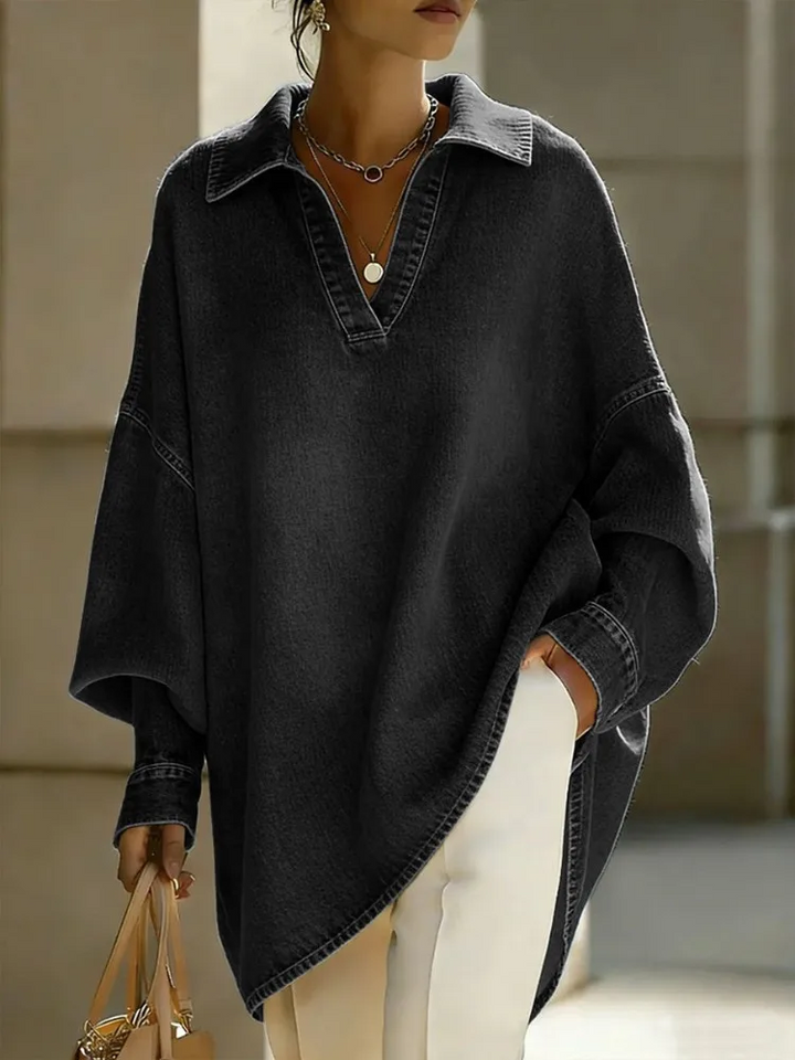 Delphine Washed Denim Shirt
