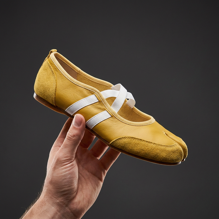 Elodie Split Toe Ballet Flats