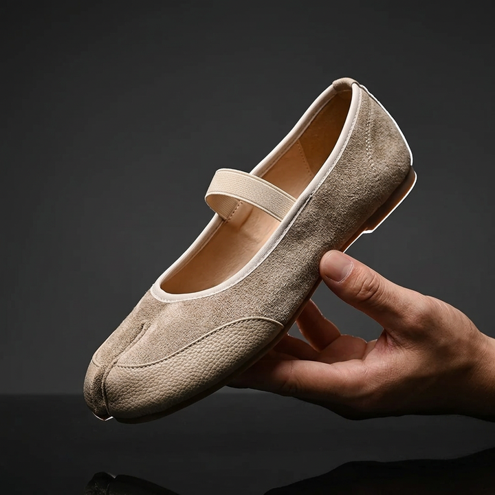 Ayla Split Toe Mary Jane Flats