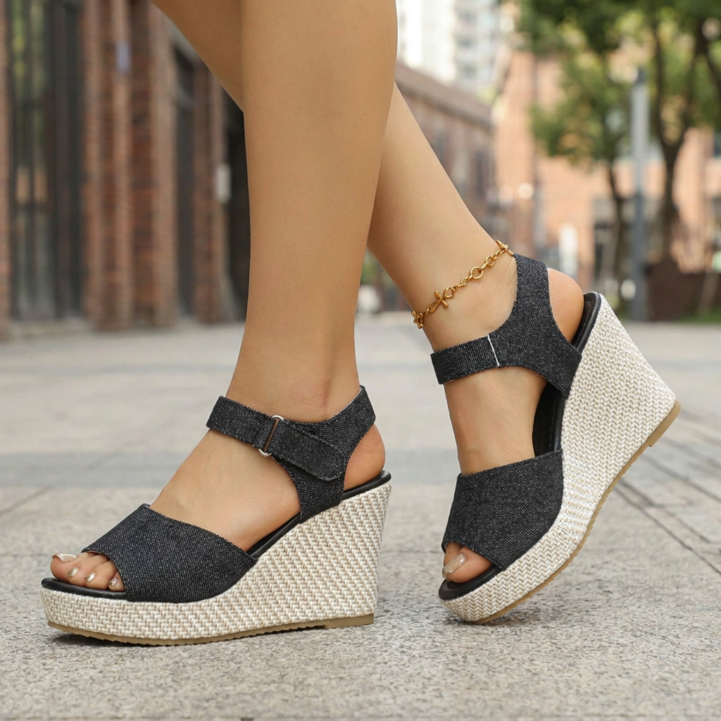 Avery Orthopedic Wedge Sandals