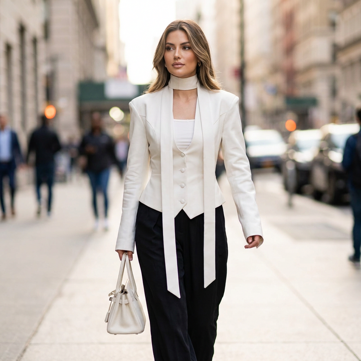Eleanora Waist-Cinching Blazer
